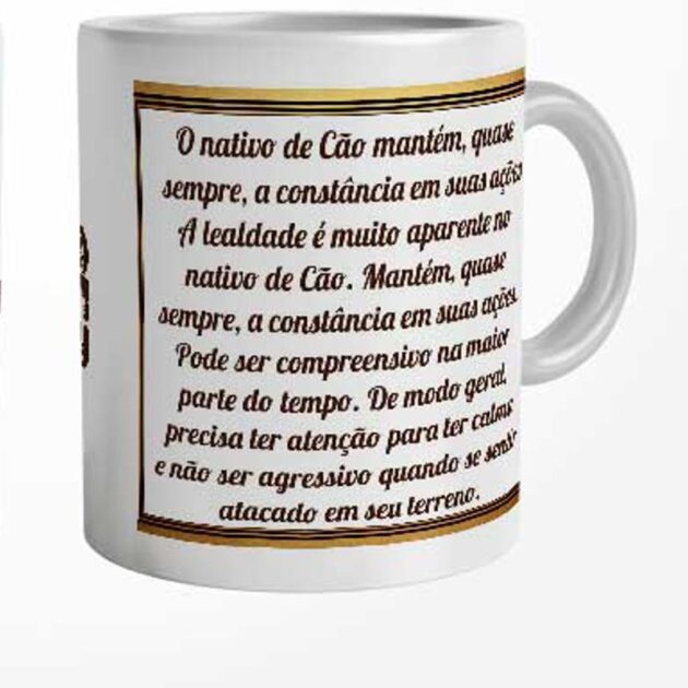 Caneca Horóscopo Chinês Cão - Image 2