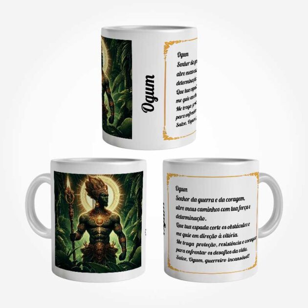 Caneca Orixá Ogum
