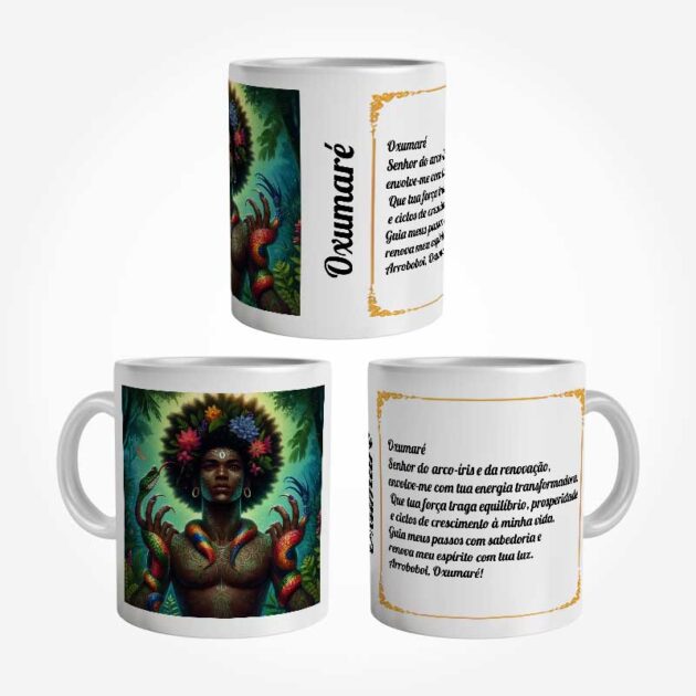 Caneca Orixá Oxumaré