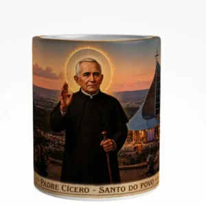 Caneca Padre Cícero Arte Panorâmica 325 ml