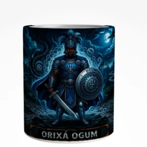 Caneca Orixá Ogum Arte Panorâmica 325 ml
