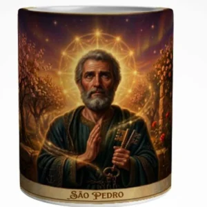 Caneca São Pedro Arte Panorâmica 325 ml