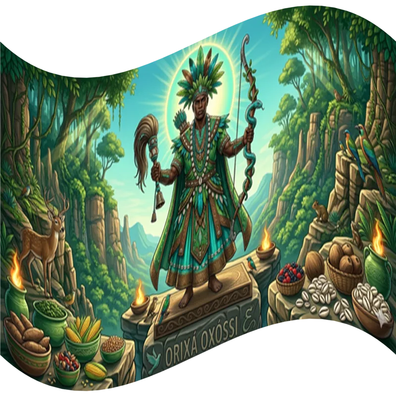 Caneca Orixá Oxossi Arte Panorâmica 325 ml