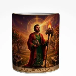 Caneca São Judas Tadeu Arte Panorâmica 325 ml