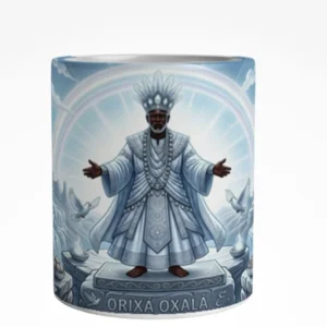 Caneca Orixá Oxalá Arte Panorâmica