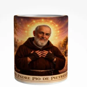 Caneca Santo Padre Pio de Pietrelcina