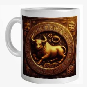 Caneca Horóscopo Chinês Signo de Búfalo 325 ml