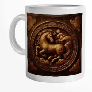 Caneca Horóscopo Chinês Signo de Cavalo 325 ml