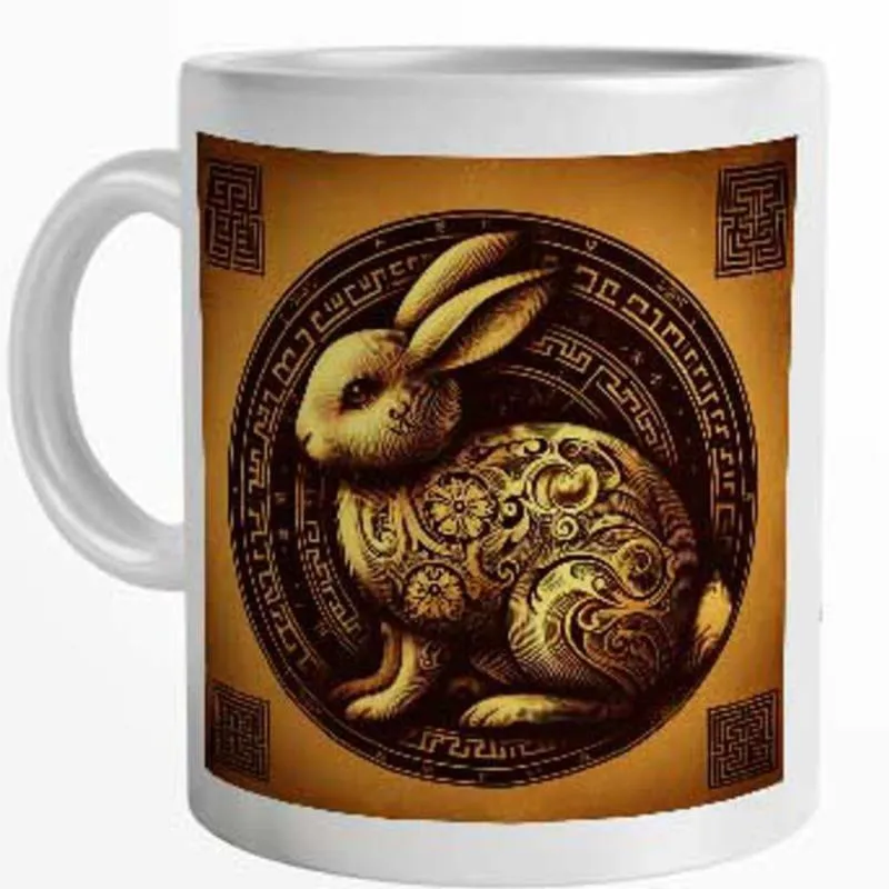 Caneca Horóscopo Chinês Signo de Coelho 325 ml