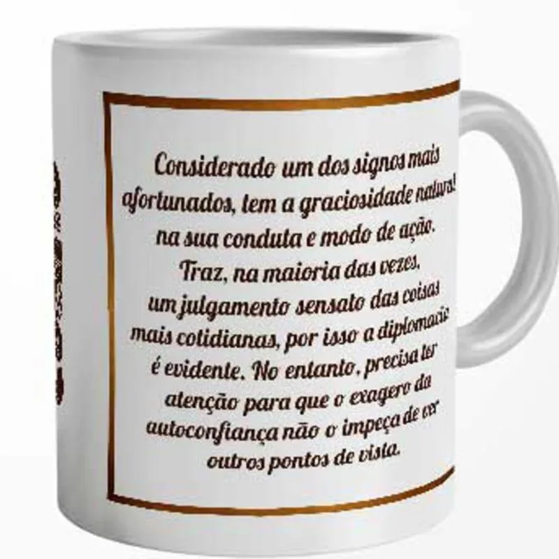 Caneca Horóscopo Chinês Signo de Coelho 325 ml - Imagem 2