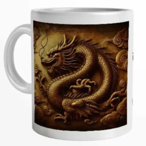 Caneca Horóscopo Chinês Signo de Dragão 325 ml