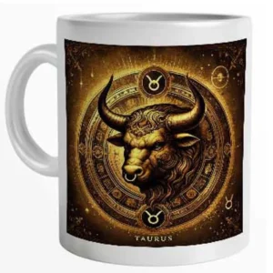 Caneca Personalizada Homem de Touro com Nome 325 ml