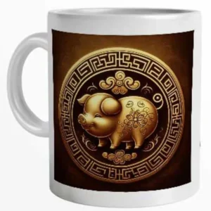 Caneca Horóscopo Chinês Signo de Porco 325 ml