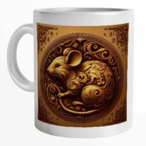 Caneca Horóscopo Chinês Signo de Rato 325 ml