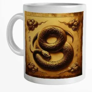 Caneca Horóscopo Chinês Signo de Serpente 325 ml
