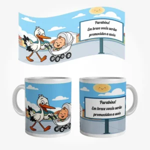Caneca Vocês vão ser avós