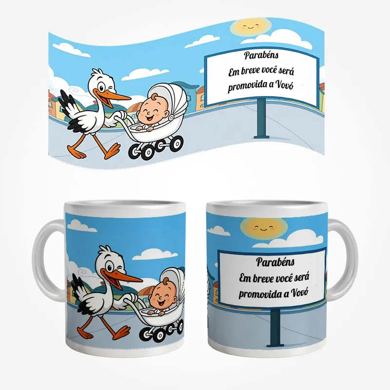Caneca Você vai ser avó