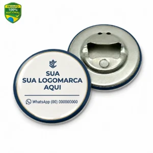Brinde Corporativo: Abridor de Garrafa e Ímã de Geladeira Personalizado