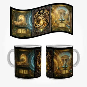 Caneca de Cerâmica Tarô Arcano 14