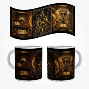 Caneca de Cerâmica Tarô Arcano 15