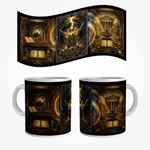 Caneca de Cerâmica Tarô Arcano 16