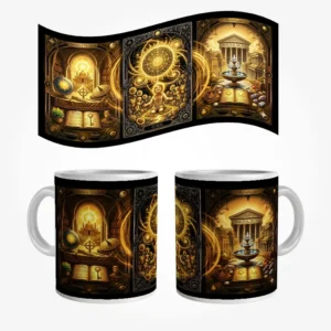 Caneca de Cerâmica Tarô Arcano 19