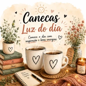 Canecas Luz no dia